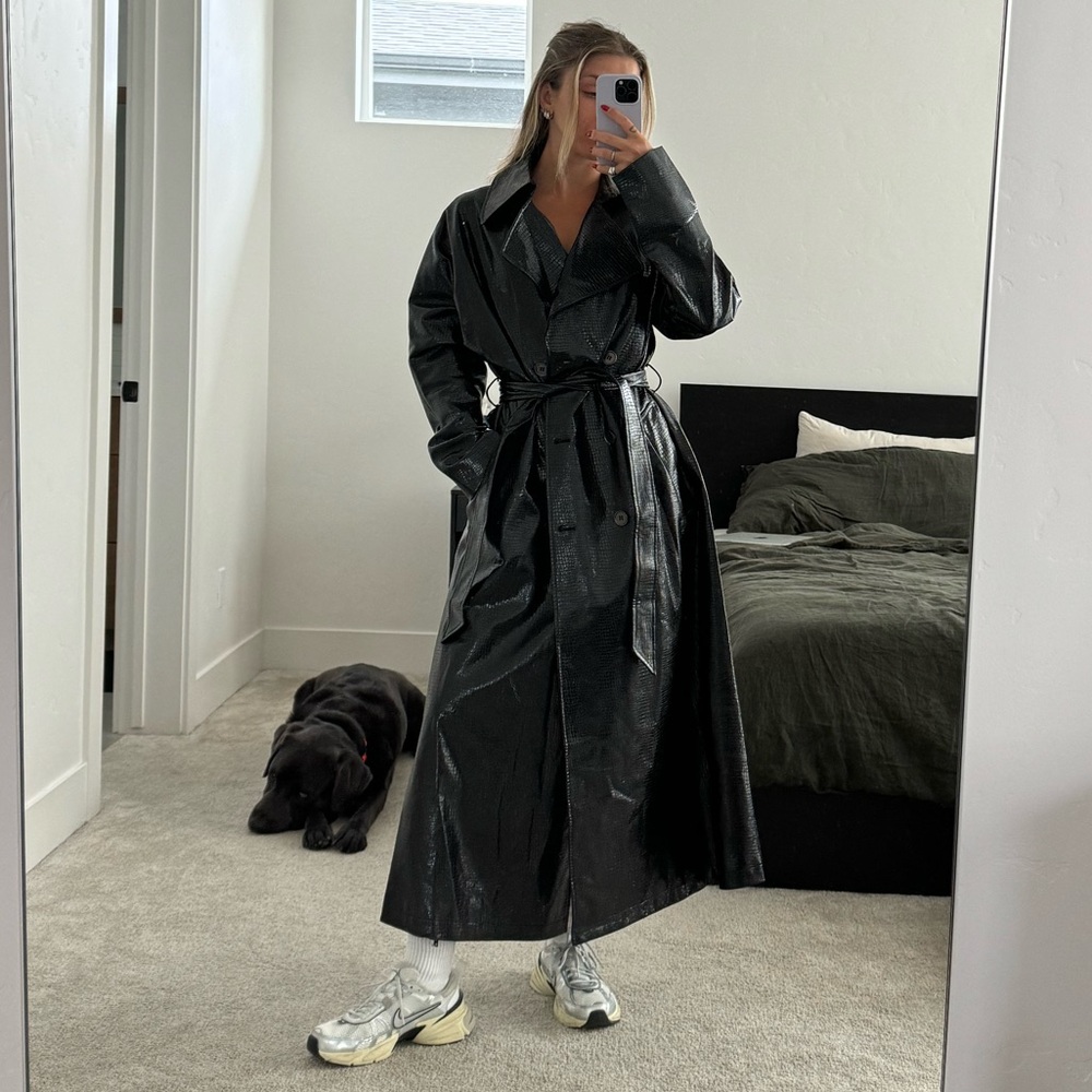 Urban Revivo Croc Trench